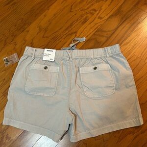 Sonoma Light Tan Women's Mid Rise Shorts